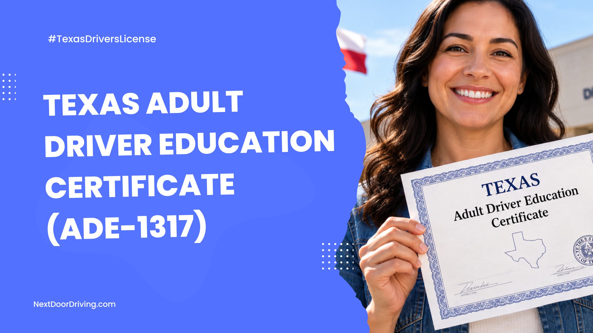 Texas Adult Driver Education Certificate